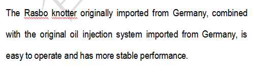 Square Baler  Three  Ropes